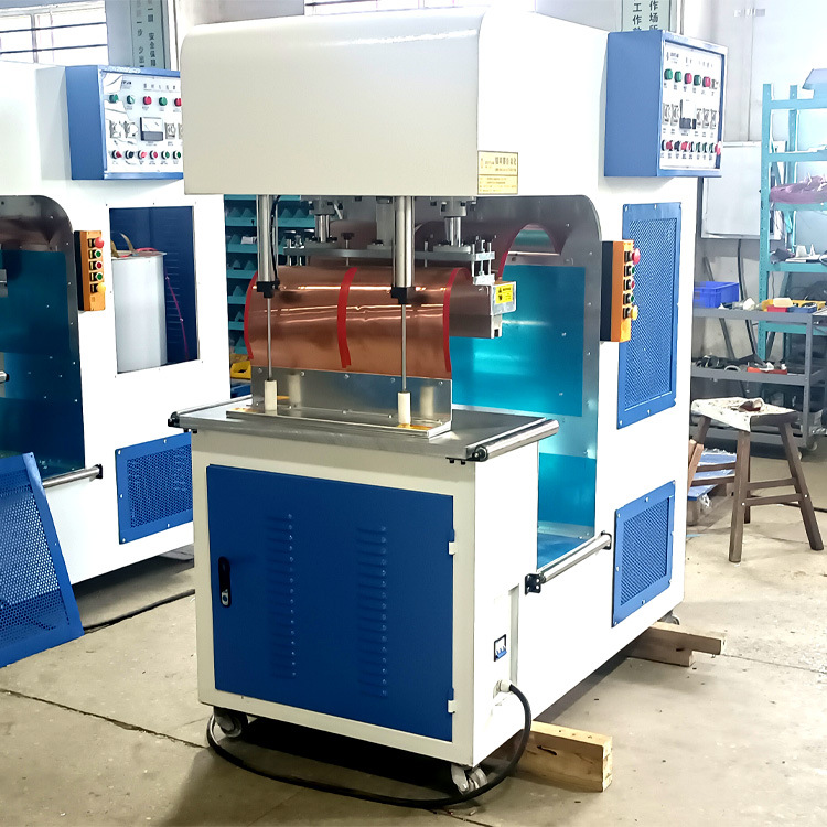 骏精赛雨布 喷绘布拼接热合焊接机 pvc膜结色高周波焊接机