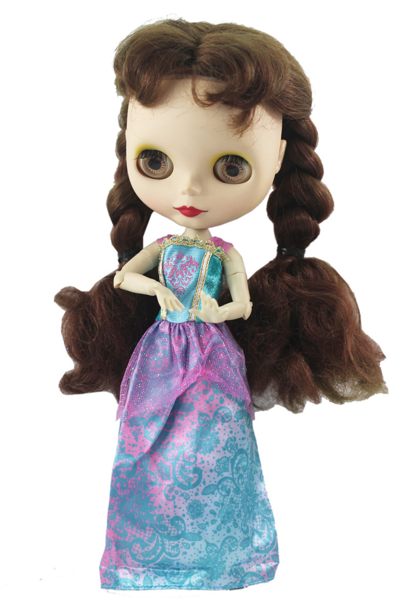 小布azone丽佳嘉licca杰西伍娃娃6分多关节娃衣时装礼裙套装