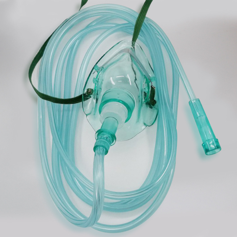 广州维力一次性使用输氧面罩氧气罩吸氧面罩成人氧气面罩吸氧管