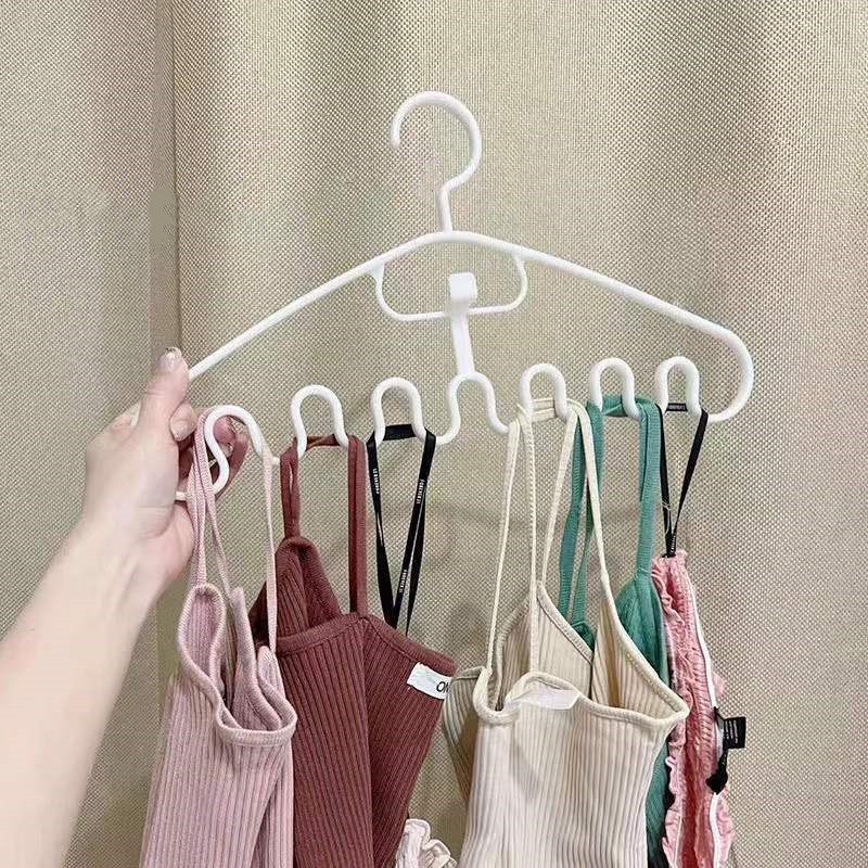 Underwear Sling Storage Rack Hanger Hanger Tools for Student Dormitories Sling Wave Hanger Clothes Hanger Clothes Support