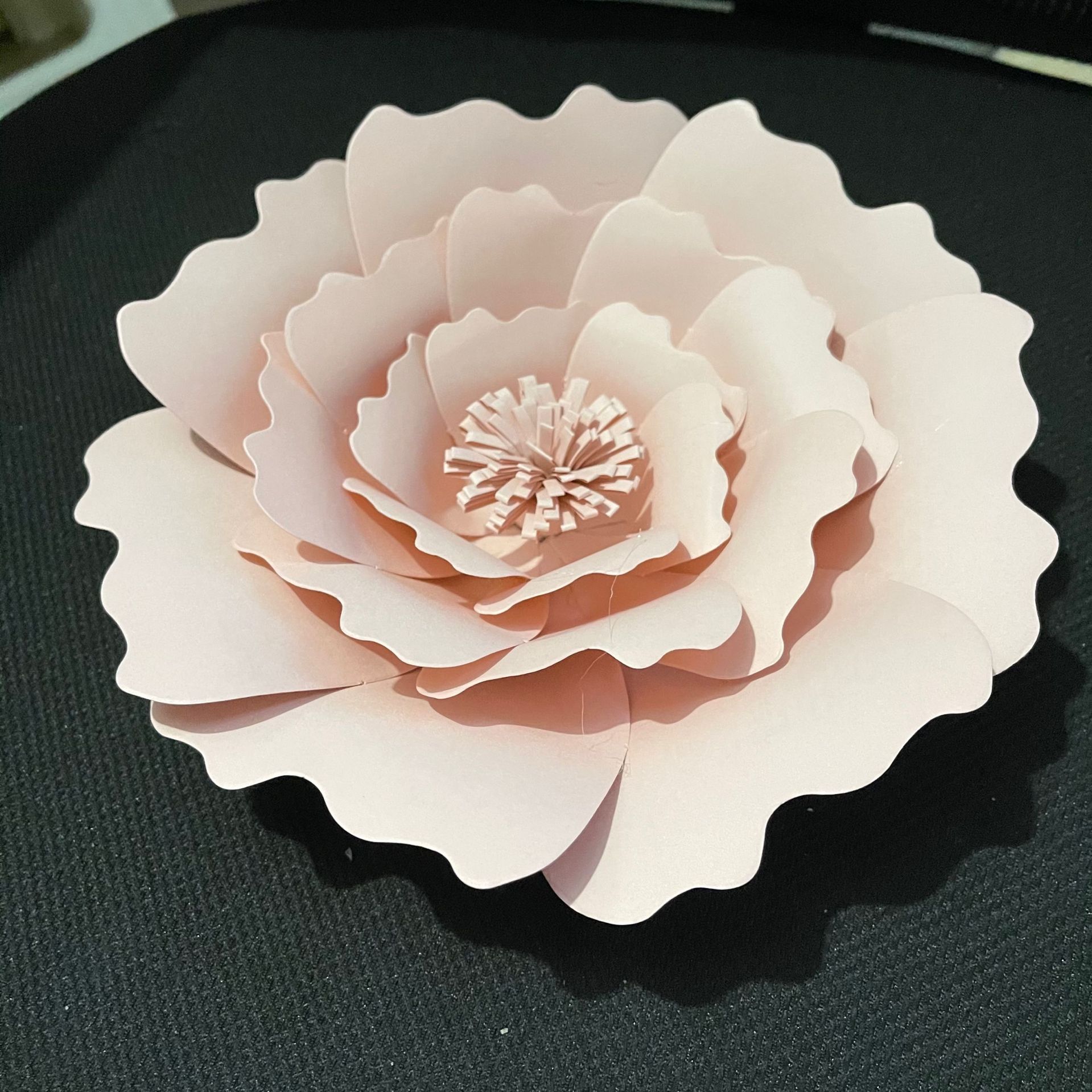 3d立体纸花结婚装饰纸花球生日背景墙布置花朵圆形花朵结婚派对