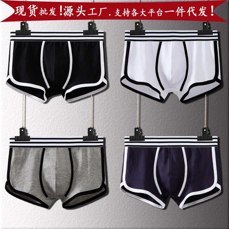 Men's Underwear Cotton Wholesale plus Size Arro Loose Boxer Men's Cotton Fashion Brand Sexy Pants Winter