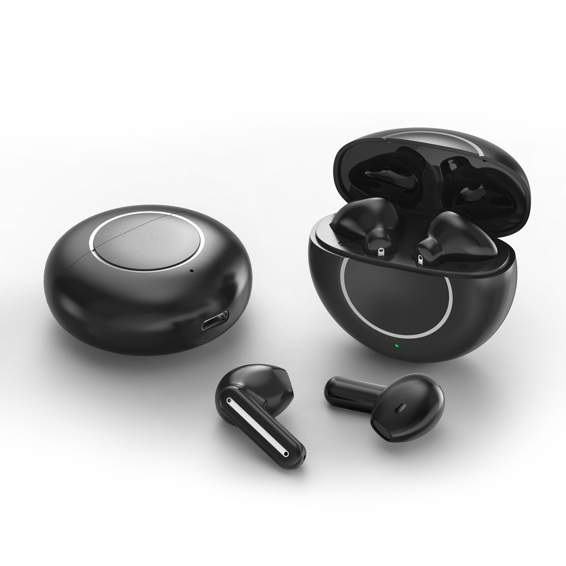 跨境i18真无线蓝牙耳机tws双耳运动入耳式无线降噪立体声耳机5.