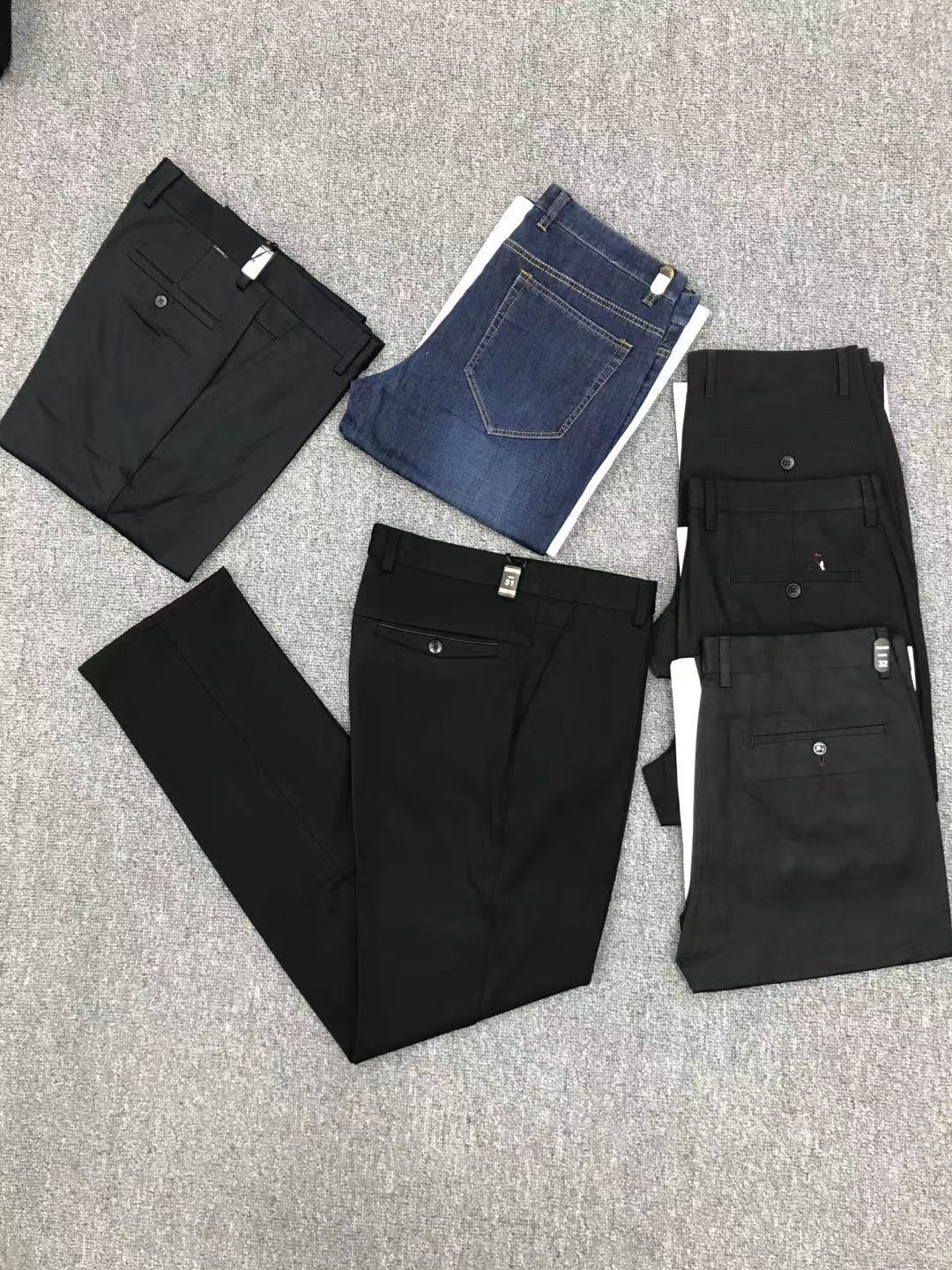 石狮薄款休闲裤 品牌库存尾货 原单正品地摊特卖场男装折扣店货源