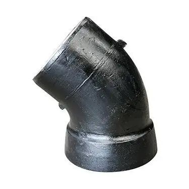 球墨铸铁承插90°弯头dn800双盘铸铁弯头 双承45度铸铁弯头及配件