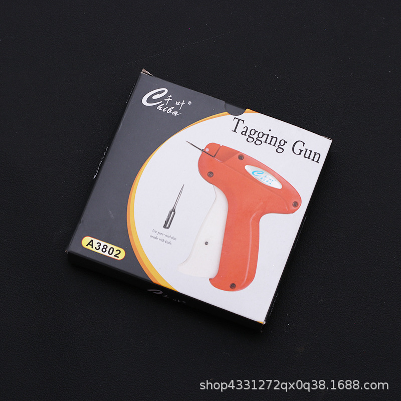 authentic product wholesale chiba a3802 fine tag gun plastic pin gun clothing tag label tagging gun socks gun fine gun