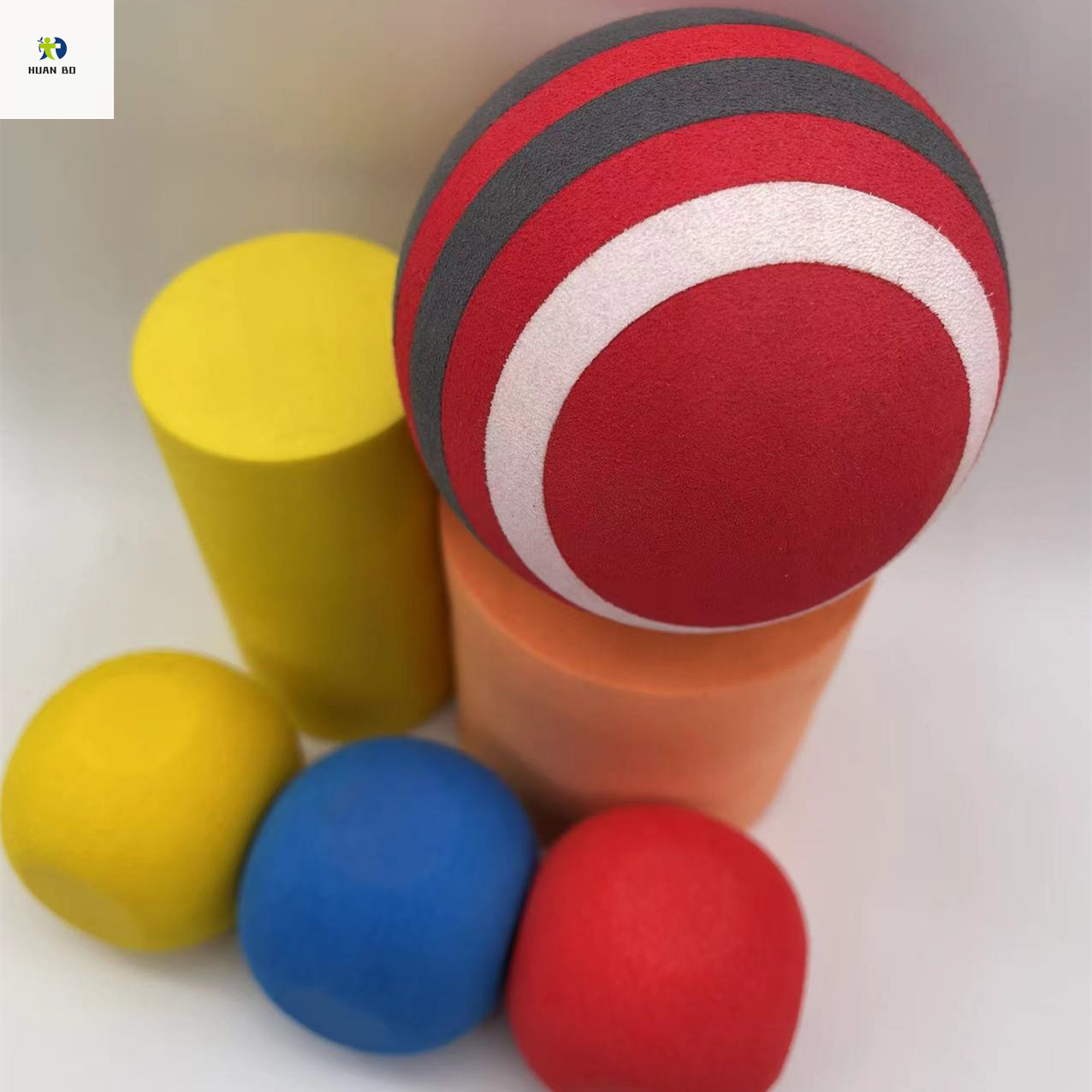 产地货源水上比赛赛道渔船浮标红色漂浮球eva水上漂浮球可