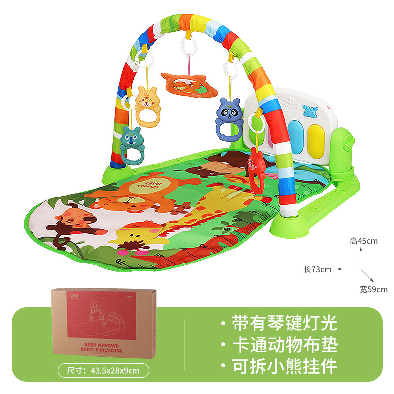 Baby Baby's Educational Mobile 0-18 Months Newborn Baby Music Pedal Piano Crawling Mat Southeast Asian Hot