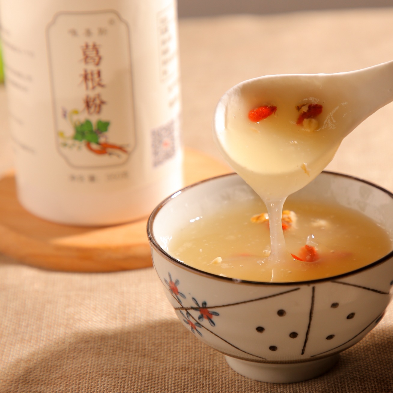 江西葛根粉古法农家野生特产柴纯正天然葛粉辟谷代餐粉早餐食品