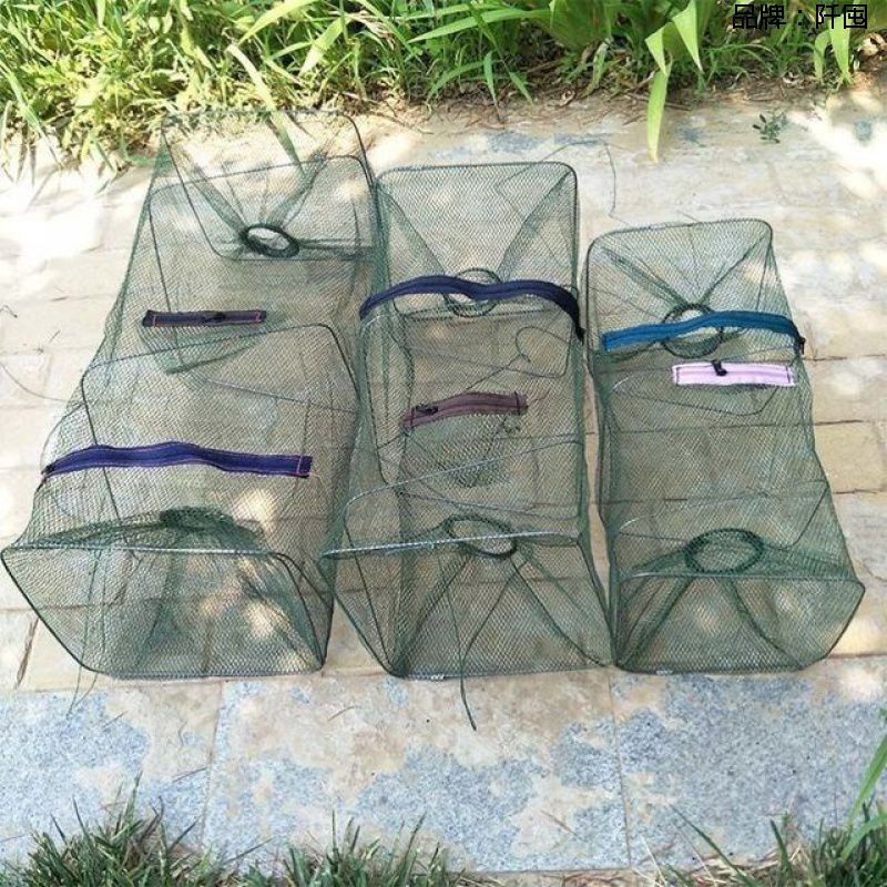 虾米笼河虾草虾笼小杂鱼黄鳝泥鳅笼捕渔网捕虾笼螃蟹焊接有结网小