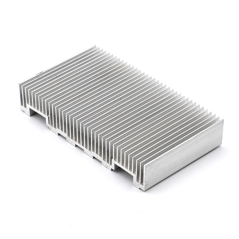 6063高密齿散热片铝型材 led灯板散热用铝合金 电子产品梳型铝材