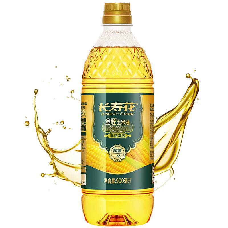 金胚玉米油900ml非转基因物理压榨玉米食用油食油