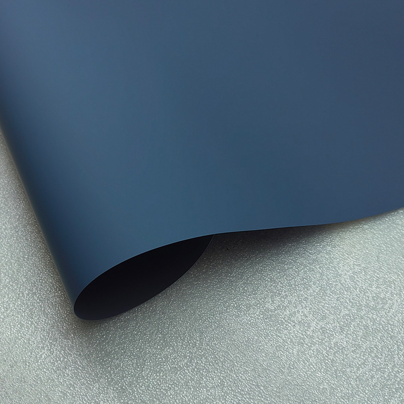 定制pvc肤感膜橱柜门改色家具面板平贴包覆膜非自粘吸塑膜