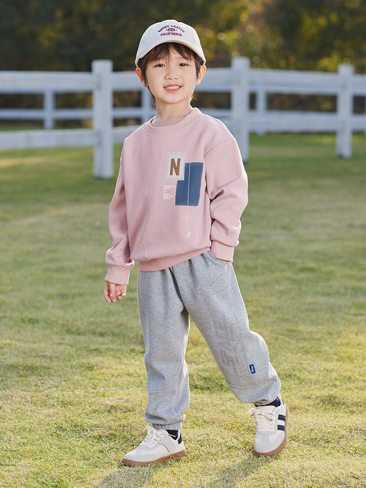 Children's Spring Suit Boys' Clothes Spring and Autumn 2024 Spring New Boys' Sportswear Children's Korean Style Fried Street