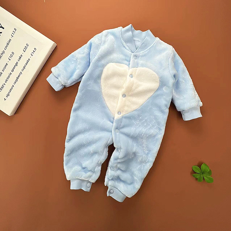 Clothes for Babies Spring and Autumn Male and Female Baby Rompers 0-1-2 Years Old Baby Jumpsuit Newborn Home Jumpsuit Baby Clothes