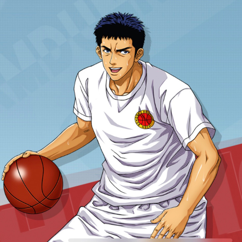 灌篮高手樱木花道shohoku湘北队短袖卡通动漫周边男女篮球纯棉t恤