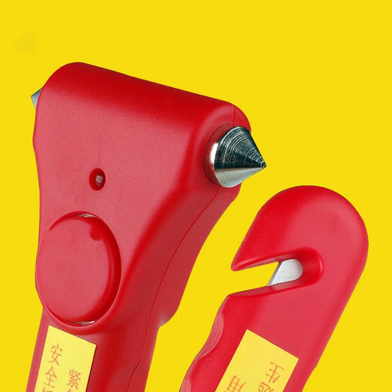 锤破玻璃门窗逃生锤子汽车锤家用破窗工具应急锤带割刀.