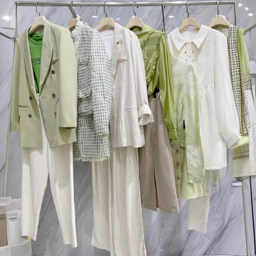 恩瑞妮24春季新款杭州四季青档口的女装大牌专柜撤柜女装尾款清货