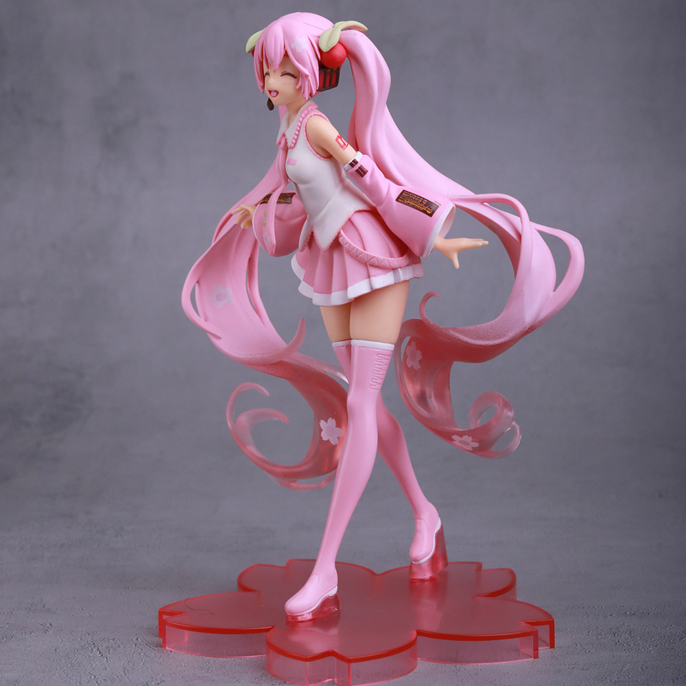 樱未来 初音miku 樱花初音 可替换脸 模型 盒装手办动漫模型