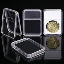 纪念币鉴定评级封装盒 生肖币和字币铜板银币盒 PS高级钱币收藏盒