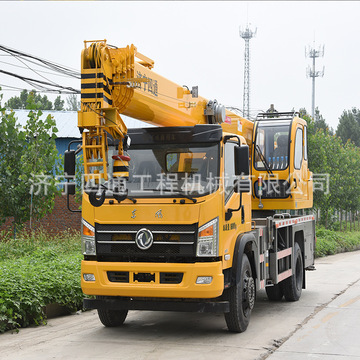 12吨东风汽车吊起重机生产厂家双钩双卷扬配置济宁四通销售-阿里巴巴