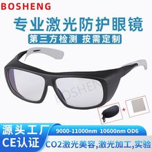 10600nm激光防护眼镜CO2点阵激光护目镜镭射刻章机二氧化碳防护镜