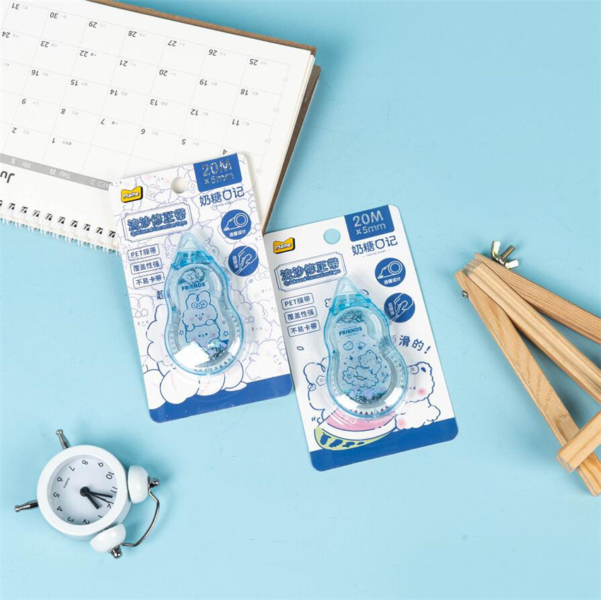 新款批发 麦和mhn020229奶糖日记流沙修正带