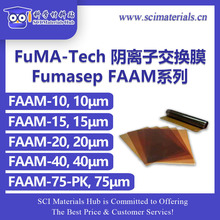 Fumasep FAAM-10/15/20/40/75-PK，德国Fumasep FAAM阴离子交换膜