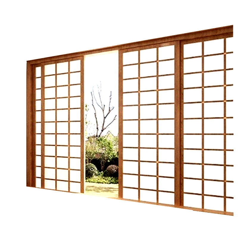 全屋榻榻米日式推拉门隔断格子门窗和室樟子门实木移门折叠门