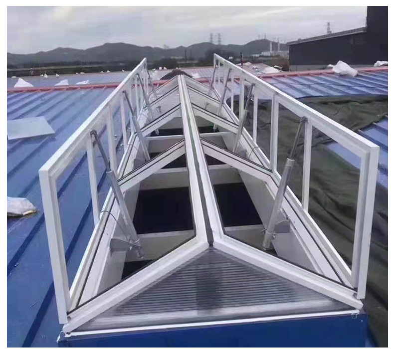 现货供应电动采光通风天窗一字排烟天窗通风天窗车间屋顶通风天窗