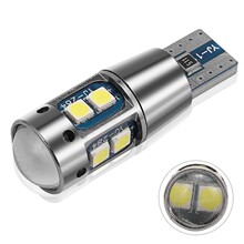 LED示宽灯T10 3030 10SMD 汽车canbus解码高亮小灯 牌照灯 阅读灯