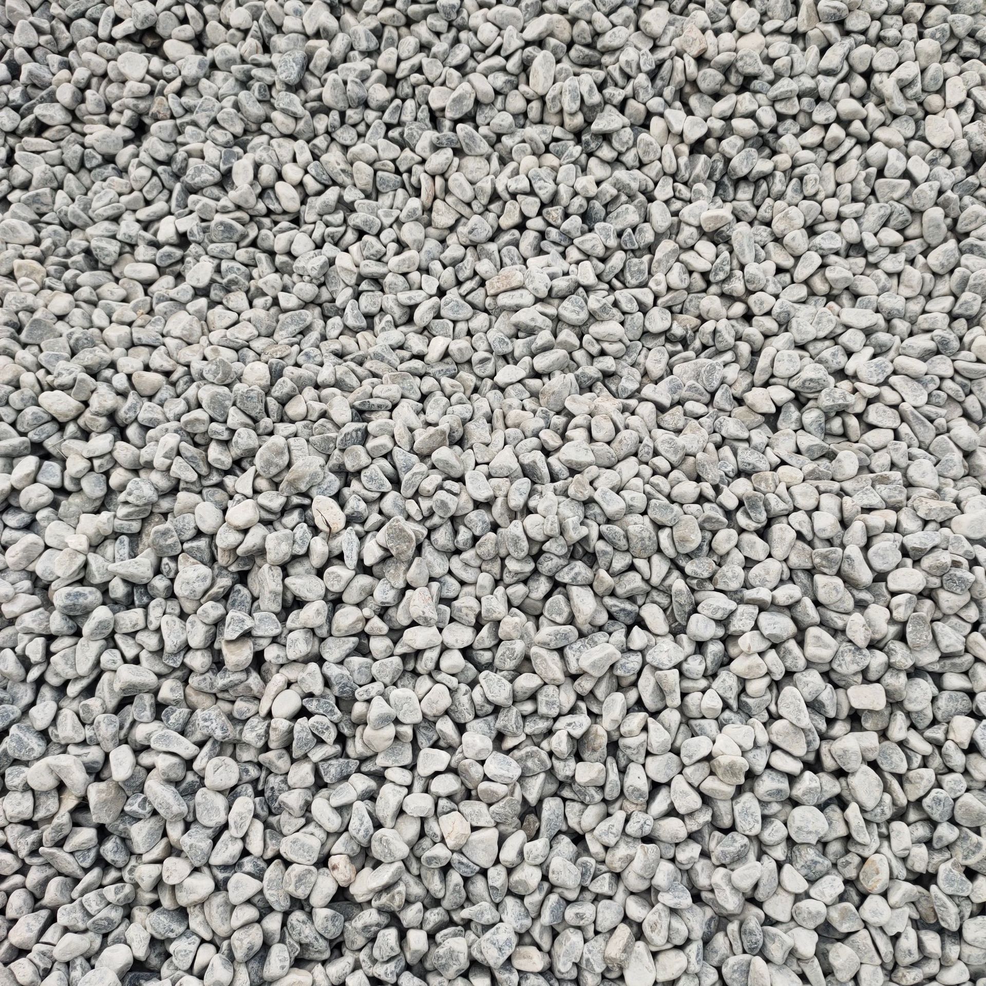 批发透水路面用灰色石子 建筑铺路用水洗石机制石子  鹅卵石