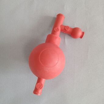 定量三口三通移液管吸球三向洗耳球定量吸球