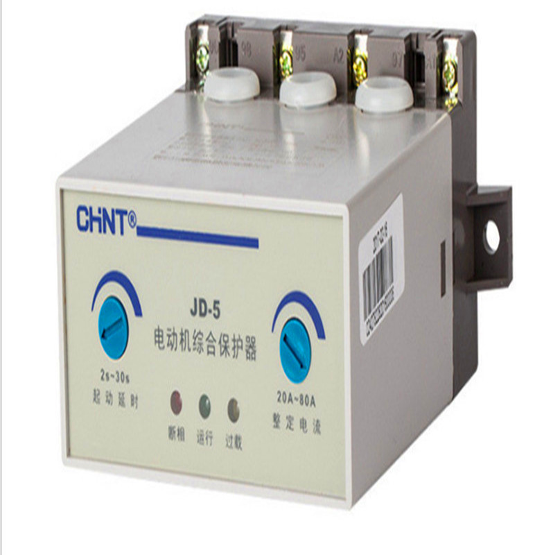 正泰综合保护器jd580200a400a220v380v电机保护器断相过载保护