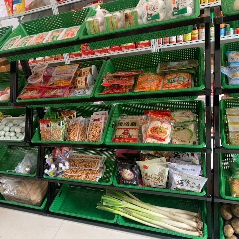 超市蔬菜货架水果货架蔬菜架子货架多层展示水果架子水果店置物架