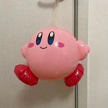 现货日本星之卡比可爱弹力气球硅胶弹力球玩具生日礼物装饰反复用
