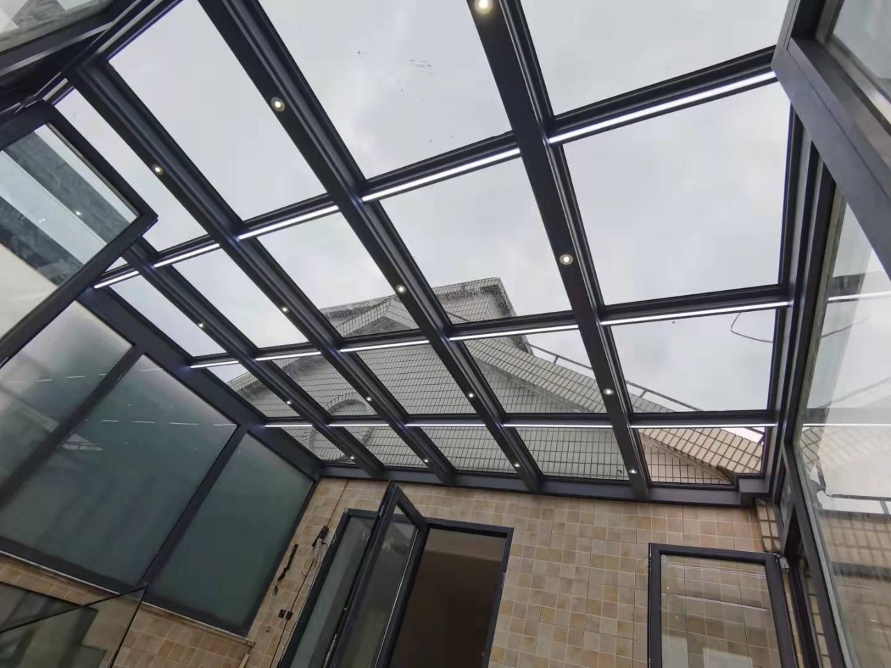 门窗,阳光房(玻璃顶)