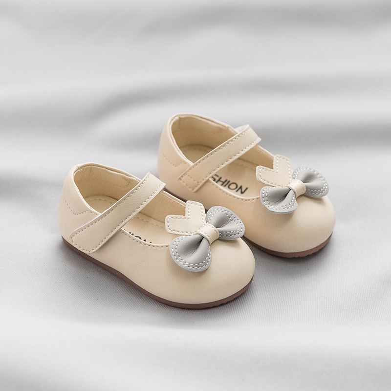 女宝宝鞋软底公主鞋春季一岁婴儿鞋皮鞋小童鞋幼儿防掉防滑学步鞋