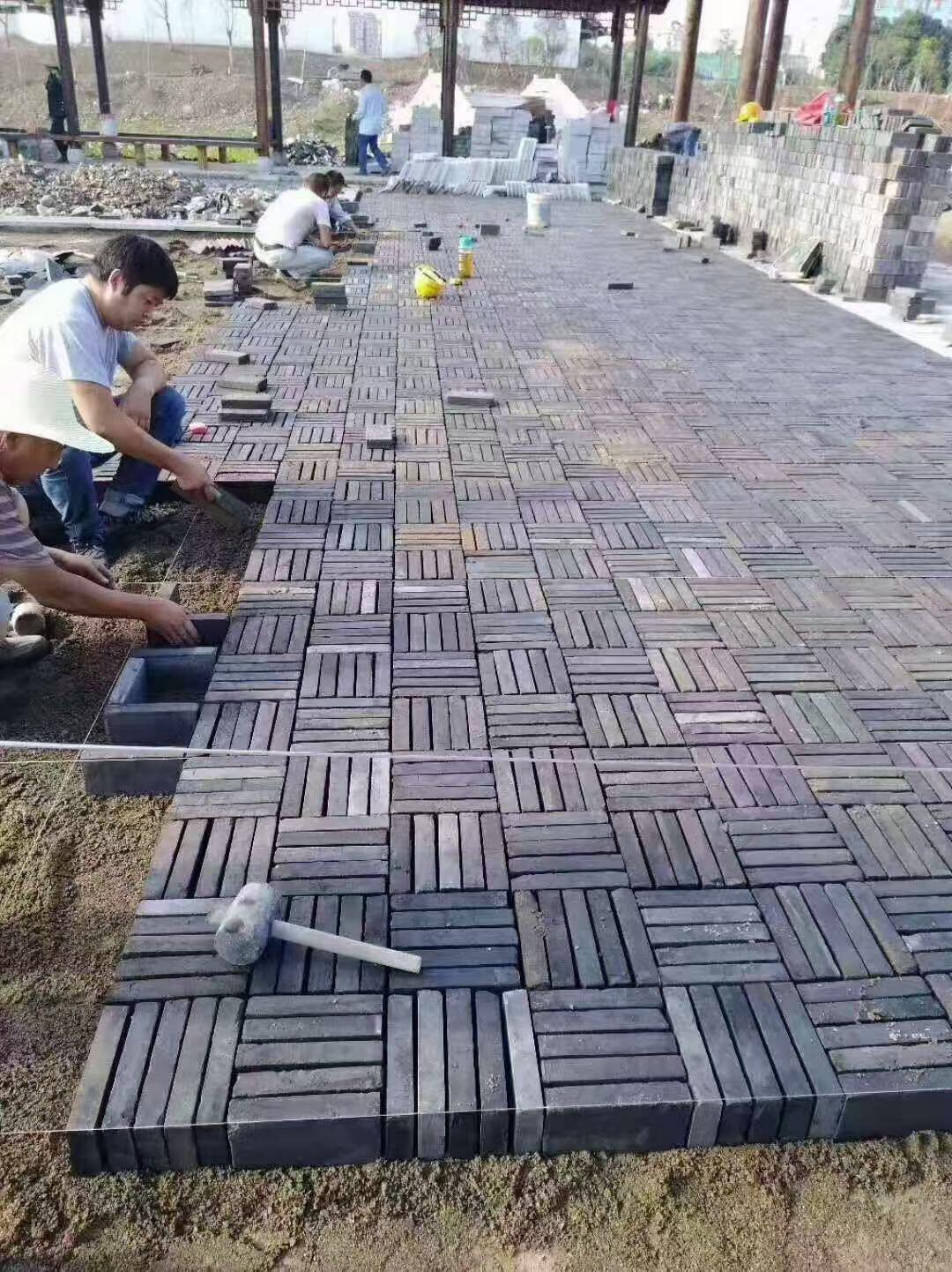 江西古建青砖95半砖铺地小条砖仿古青砖 支持定制