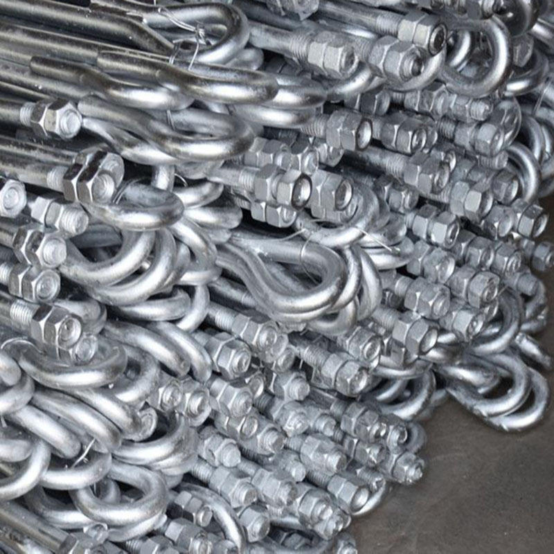 电力拉线棒 铁附件拉线棒 镀锌拉线棒 双耳镀锌拉线地锚现货供应