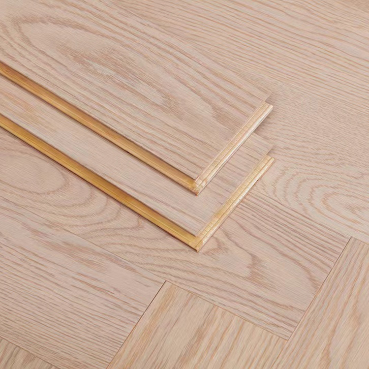 瑞科森林新三层实木复合地板家用地暖翻新锁扣整芯地板厂家定 制