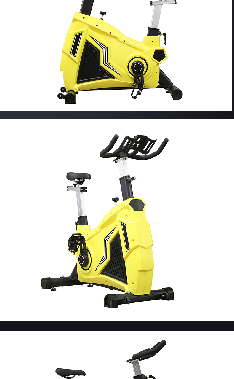 健身房豪华商用动感单车家用静音室内运动脚踏自行单车动感单车