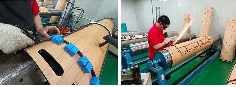 激光滚筒模切滚啤 印刷刀模 啤机刀模 高速 纸箱刀模圆压模定制