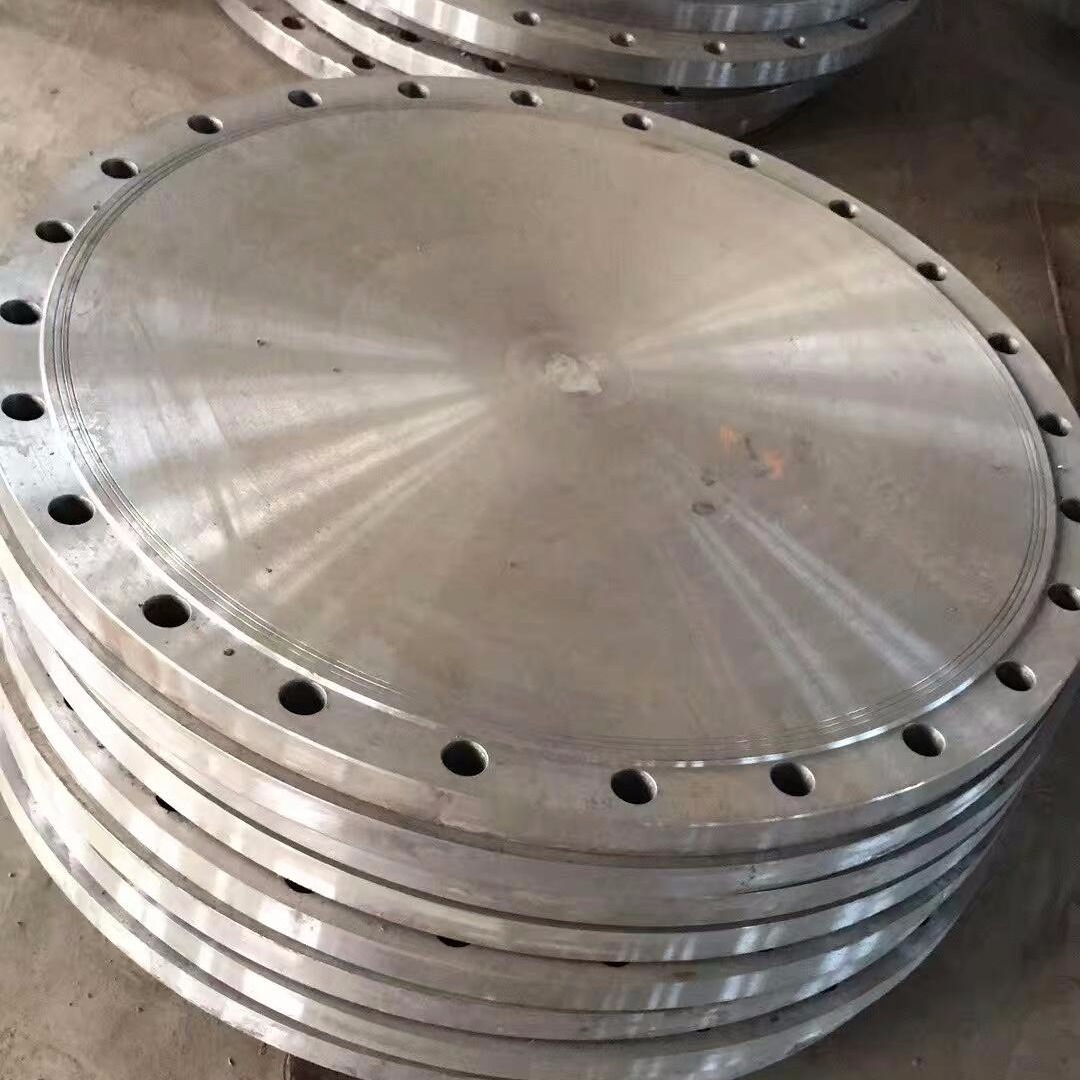 大口径平焊法兰盲板304不锈钢盲板盖堵板bl法兰盖机械部非标dn300
