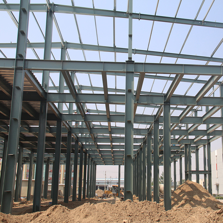 钢结构厂房 报价合理 免费提供钢结构设计方案图纸 多层钢构工程