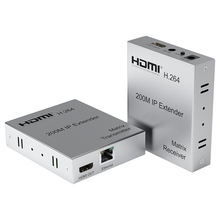 工厂直售HDMI200米网络延长器支持一对多支持多发多收带红外管理