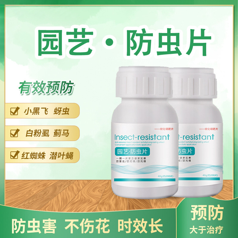 园艺防虫片家庭片防小黑飞蚜虫白粉虱小菜蛾飞虫家用花卉绿植多肉