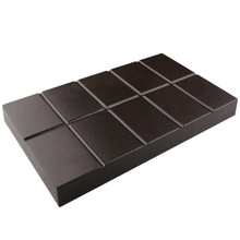 烘焙巧克力原料砖手工DIY黑白淋面装饰代可可脂大板块排彩色1KG