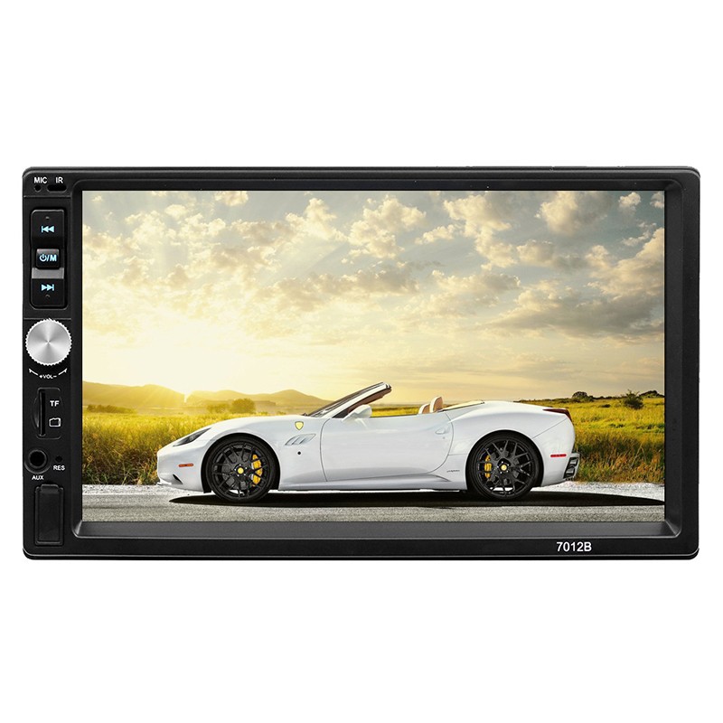 Cross-Border Hot Selling 7012 7-Inch HD Large Screen Car Bluetooth MP5 Player Pluggable Radio Car Audio