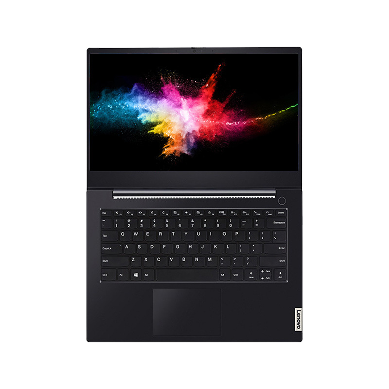 联想昭阳e41-55笔记本电脑 14英寸商务办公学习轻薄本win10黑色